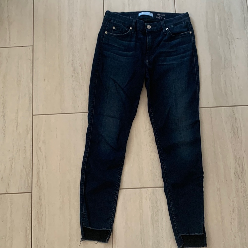Seven for all mankind B (air) ankle skinny size 27